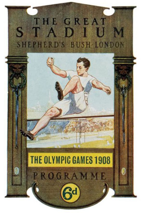 Olympic emblem for 1908_london_olympics